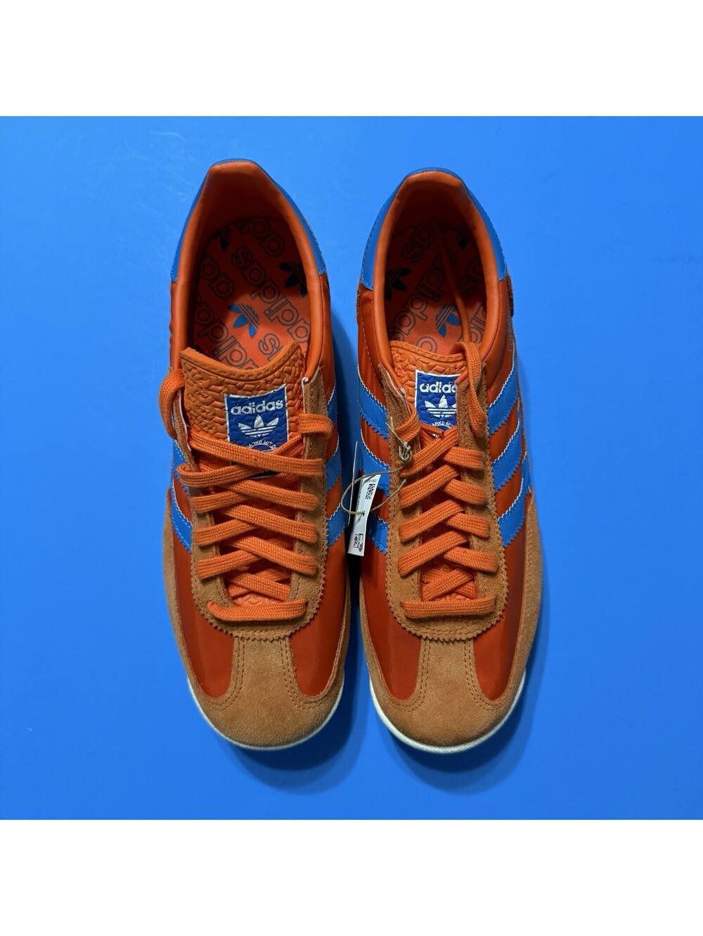Adidas SL72 RS Collegiate Orange Bright Blue NY Mets/Knicks Shoes JS0748 Men’s 8 - Picture 2 of 7
